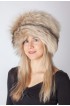 Arctic fox fur hat - Arctic cream fox